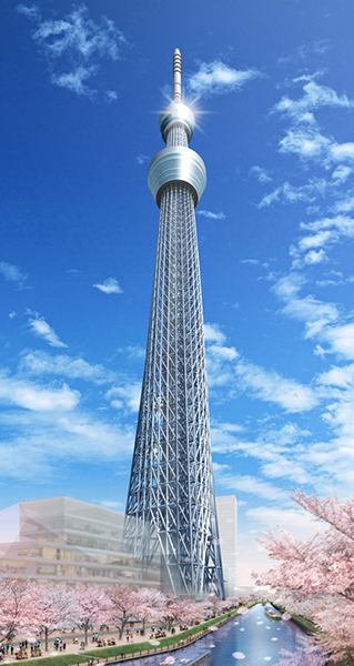 Новая телевизионная башня - Tokyo Sky Tree