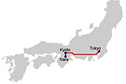 Самостоятельный тур по 3 городам Японии через аэропорт Нарита в Токио 